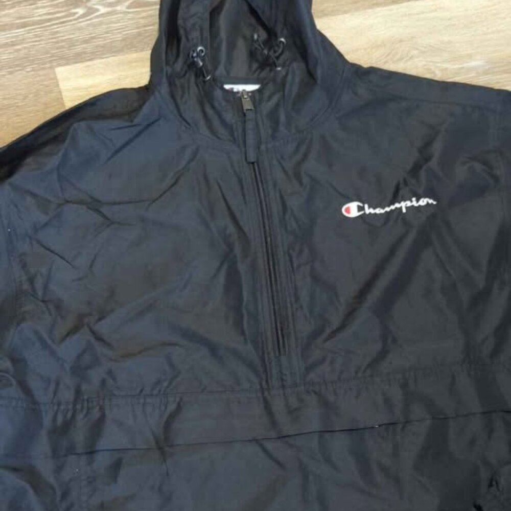 Champion mens packable rain‎ jacket new